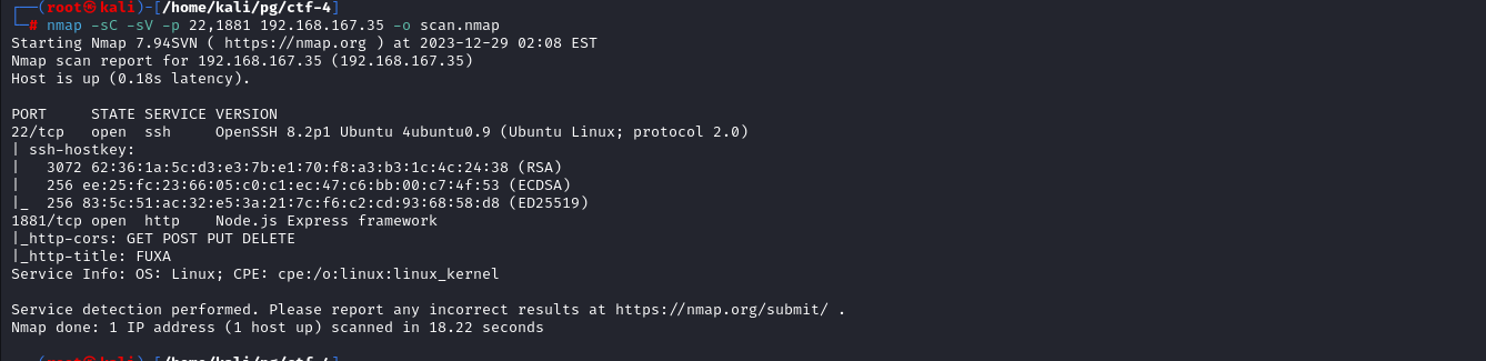 nmap