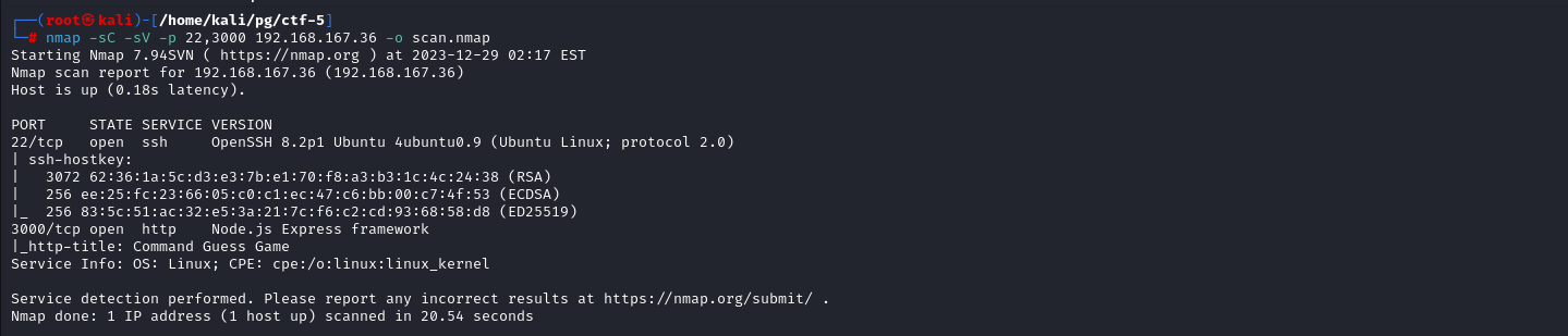 nmap