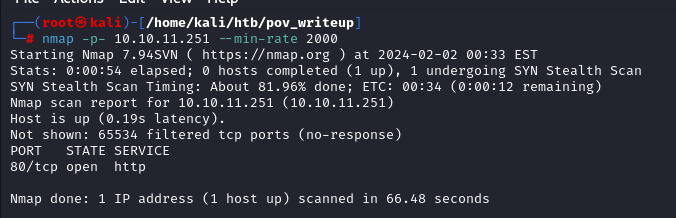 nmap